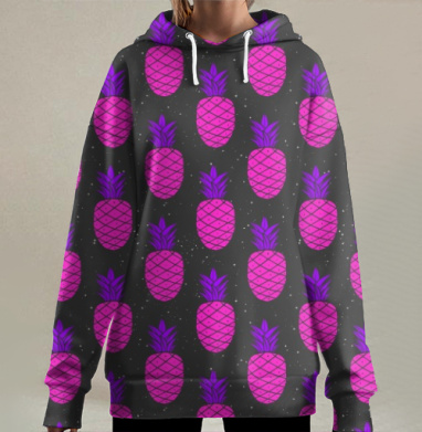 Космический ананасовый паттерн - acidmagenta