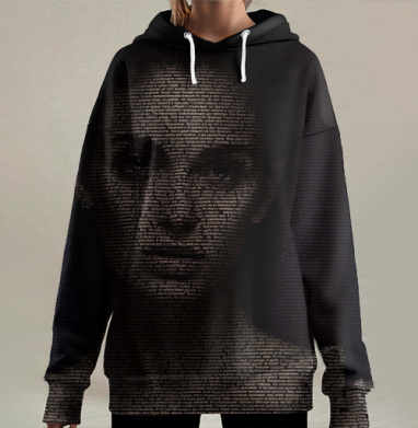 Красота это..., Hoodie Long Oversize 3D