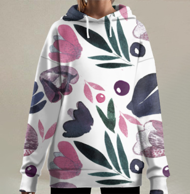 Лил, Hoodie Long Oversize 3D