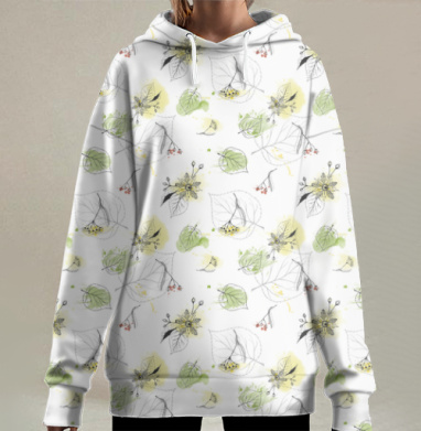 Липа, Hoodie Long Oversize 3D
