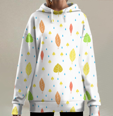 Листопад, Hoodie Long Oversize 3D