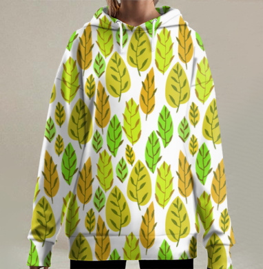 Листопад, Hoodie Long Oversize 3D