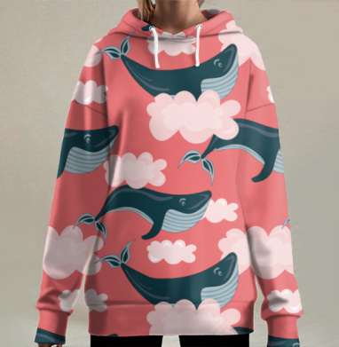 МечтайЙ, Hoodie Long Oversize 3D