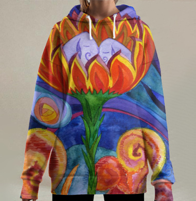 Перерождение любви, Hoodie Long Oversize 3D