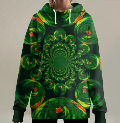 Посвящение Ван Гогу, Hoodie Long Oversize 3D