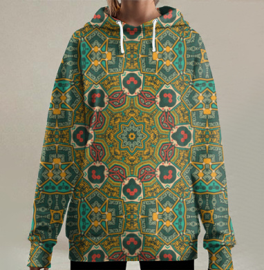 Сети, Hoodie Long Oversize 3D