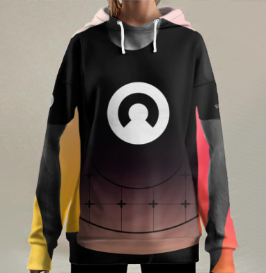СИЛА СВЕТА ДАРКСАЙД, Hoodie Long Oversize 3D
