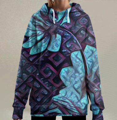 Славянка, Hoodie Long Oversize 3D