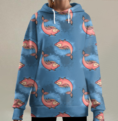 SweetSummer / Сладкое Лето, Hoodie Long Oversize 3D