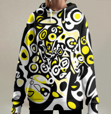 Танцуй, Hoodie Long Oversize 3D