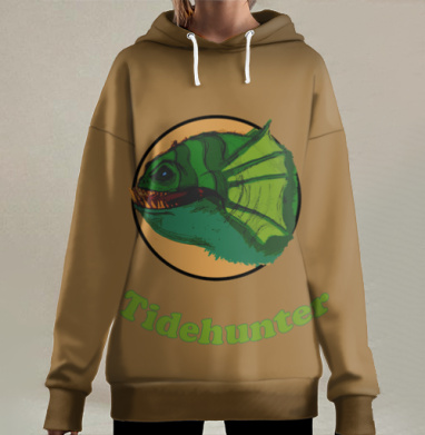 Тайдхантер, Hoodie Long Oversize 3D