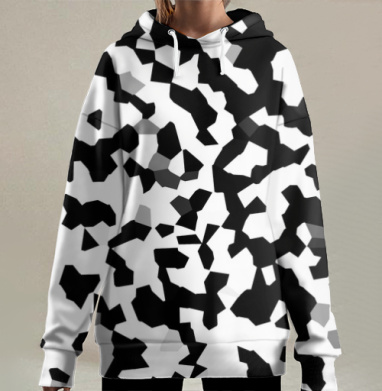 Водопад, Hoodie Long Oversize 3D