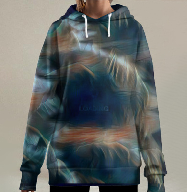 Загрузка, Hoodie Long Oversize 3D