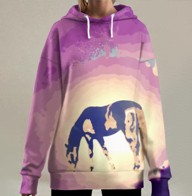 Зарождение мечты, Hoodie Long Oversize 3D