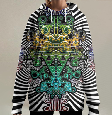 Шаманиз, Hoodie Long Oversize 3D