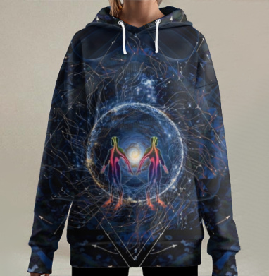 Сверхновая, Hoodie Long Oversize 3D