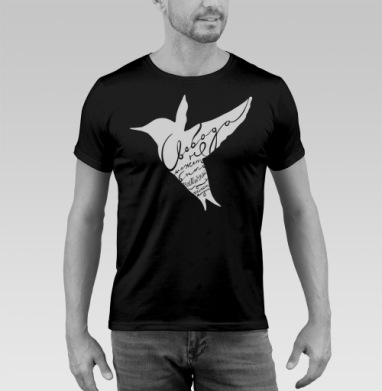 Freedom bird - Футболка мужская SLIM чёрная, страница 13