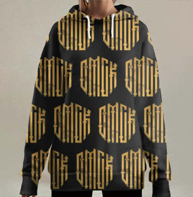 Любимый Омск, Hoodie Long Oversize 3D