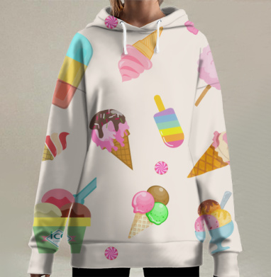 Сладости-радости, Hoodie Long Oversize 3D
