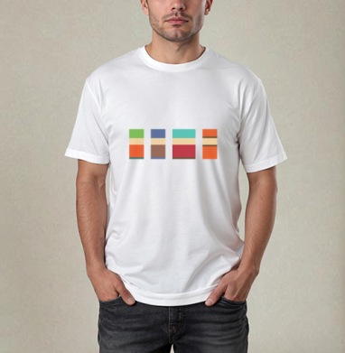 Южный спарк, Футболка / Мужчинам / Pure / Белая / C принтом