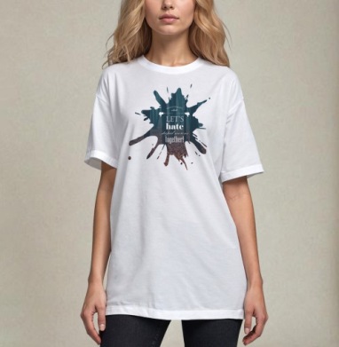 Футболка Клуб Мизантропии с мрачным дизайном - Mozgodum wear. Странные, странные вещи...