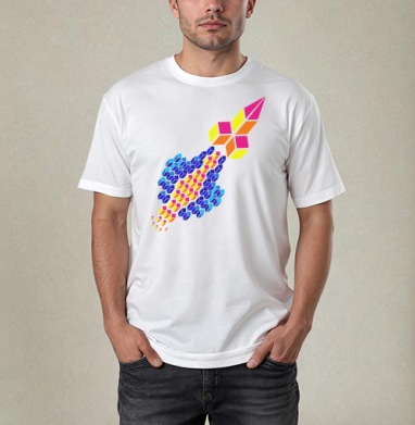 Simply rocket (Ракета) - #футболки #майки #свитшоты #сумки #наклейки #постеры #подарки #радость