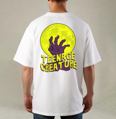 Teenage Creature / Подростковое существо - Магазин футболок Kiboune - Дизайнерские принты