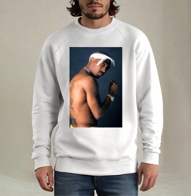 2pac_watches_desktop_1969x3000_wallpaper-285425, Свитшот мужской белый