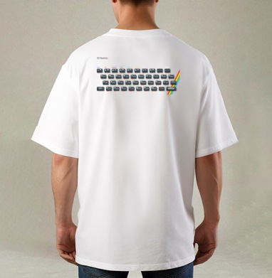Speccy / Спекки, Футболка / Мужская / Оверсайз / С принтом на спине
