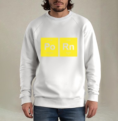 Шутливый постер «Po Rn» в стиле таблицы Менделеева - Купить Товары с принтом 