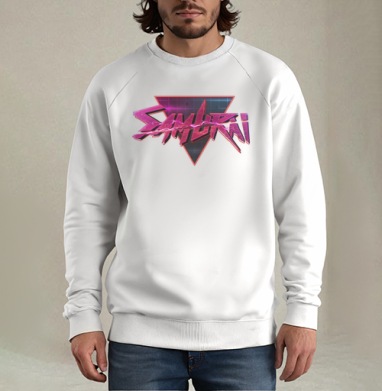 Футуристичный самурай - Магазин футболок Kiboune - Дизайнерские принты