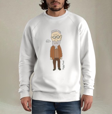 Sigmund Siggy Freud / Зигмунд Сигги Фрейд - Магазин футболок Funky_PP - Дизайнерские принты