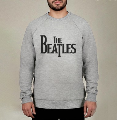 Футболки групп The Beatless, Свитшот мужской меланж начес/петля