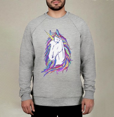 rainbow unicorn / Радужный единорог - Магазин футболок ponyridegirl - Дизайнерские принты