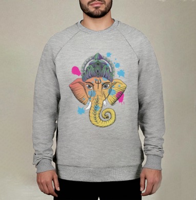 Самоделка ganesha_color.png - Магазин футболок margayogastore - Дизайнерские принты