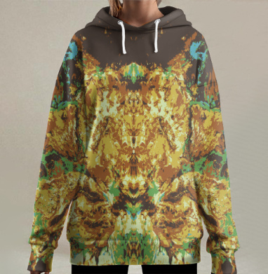 Абстрактное декоративное панно с природными оттенками - Магазин футболок Wladimir. Дизайнерские принты.