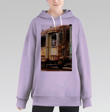 artep_ru___train, Hoodie Long Oversize Fiolet