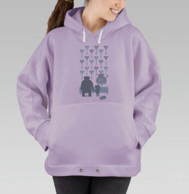 День рождения, Hoodie Oversize Fiolet