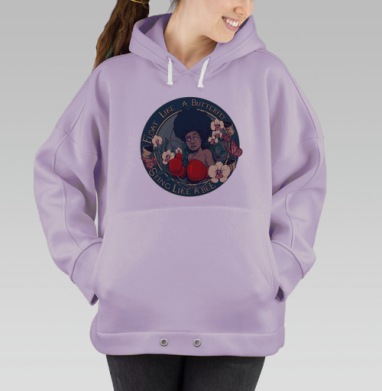 Кассиус, Hoodie Oversize Fiolet
