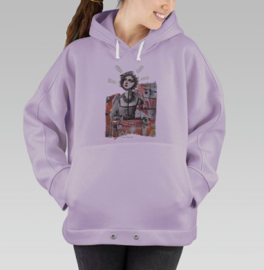 Маска, Hoodie Oversize Fiolet