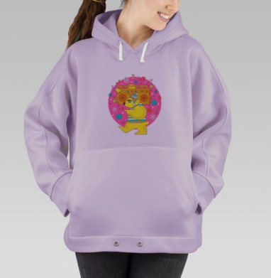 Ми-ми-Миша, Hoodie Oversize Fiolet