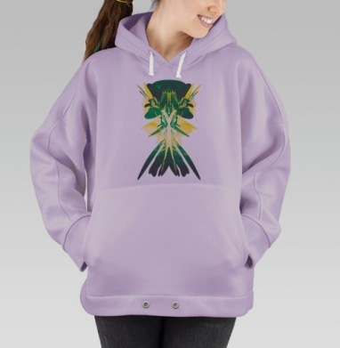 Oct, Hoodie Oversize Fiolet