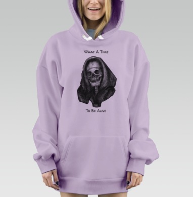 Прекрасное время для жизни, Hoodie Mjhigh Dig Mel, Fiolet, утепленная