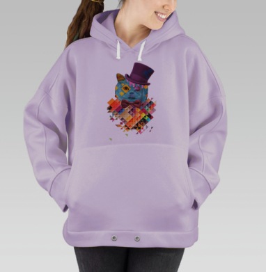 ПсихоКэт, Hoodie Oversize Fiolet