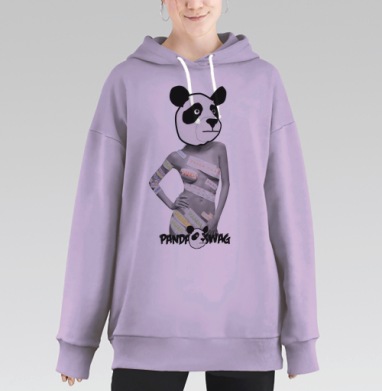 Самоделка, Hoodie Long Oversize Fiolet