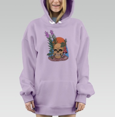Травяной сбор, Hoodie Mjhigh Dig Mel, Fiolet, утепленная