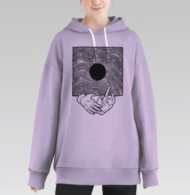 Вибрации, Hoodie Long Oversize Fiolet