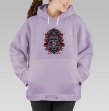 Всевидящий взгляд, Hoodie Oversize Fiolet