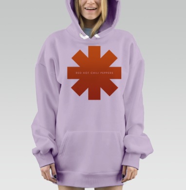 Аsterisk RHCP, Hoodie Mjhigh Dig Mel, Fiolet, утепленная