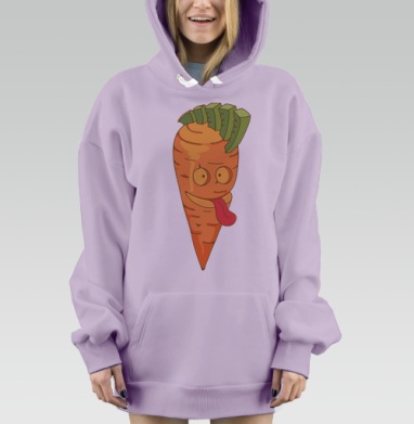 Ирокез!, Hoodie Mjhigh Dig Mel, Fiolet, утепленная